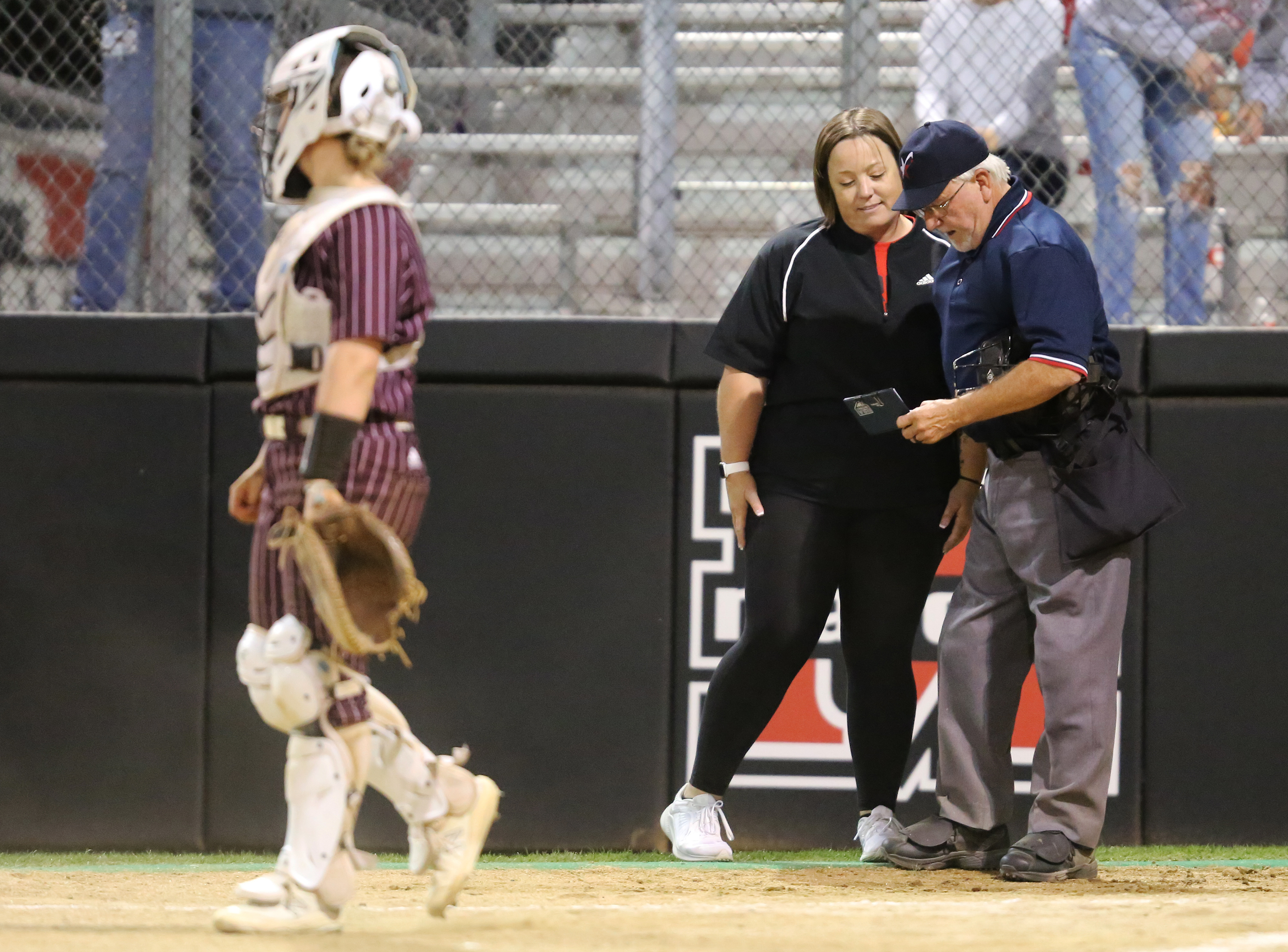 Flower Mound Marcus Plano Texas softball 041923 Brian McLean 23